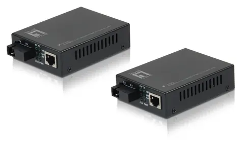 LevelOne Media konvertor RJ45-SC / Media konvertor / Fast Ethernet / Singlemode / 1310 nm / 20 km
