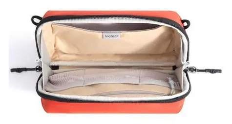 Inateck Organizér na elektroniku oranžovo-černý / Organizér / Nylon / 6 přihrádek / zip / kapacita 2 l