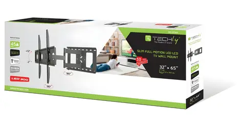 Techly ICA-PLB-148L / Nástěnný držák pro TV / 32-65