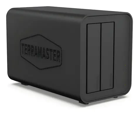 TerraMaster D5 Hybrid černá / Diskový box / 5x 2,5 a 3,5 palce + M.2 / USB 3.2 Gen 2 10Gbit/s / RAID 0/1/JBOD / diskless