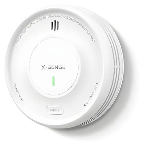 X-Sense XS0D-MR bílá / Detektor kouře / RF 869 MHz / Wi-Fi aplikace / baterie CR123A
