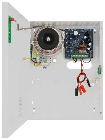 Pulsar AWZG2-24V2A-B / Zálohovaný napájecí zdroj / 27,6V / 2A / prostor pro 2x7Ah akumulátor