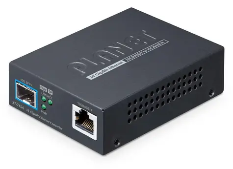 PLANET XT-715A / Konvertor / 10GBase-T na 10GBase-X SFP+ / DIN lišta