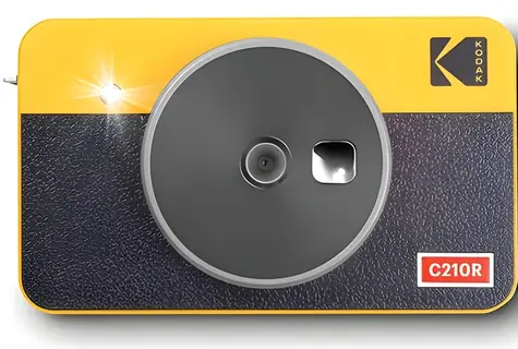 Kodak Mini Shot Combo 2 Retro žlutá / Fotoaparát s okamžitým tiskem / 10,2 Mpx / CMOS / LCD displej / 4Pass tisk