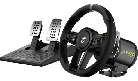 Turtle Beach VelocityOne Race KD3 černá / Volant a pedály / Bluetooth 5.1 / PC, Xbox / výdrž baterie 30 h