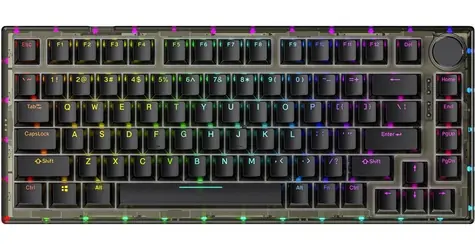 YENKEE YKB 30 ODYSSEY / Herní klávesnice / Mechanická, hotswap / Gateron G Pro 2.0 Yellow / RGB