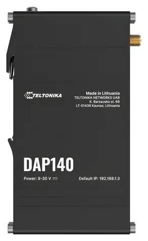 Teltonika DAP140 / Přístupový bod / Wi-Fi 4 / Mesh / 2,4 GHz / DIN lišta / PoE