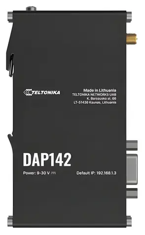 Teltonika DAP142 / Přístupový bod / WiFi 4 / 2,4 GHz / PoE napájení / 2x LAN 100Mbps