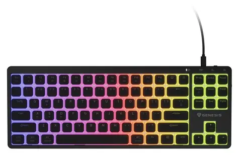 Genesis Thor 430 TKL černá / Herní klávesnice / Mechanická / RGB / Hot-swap / US
