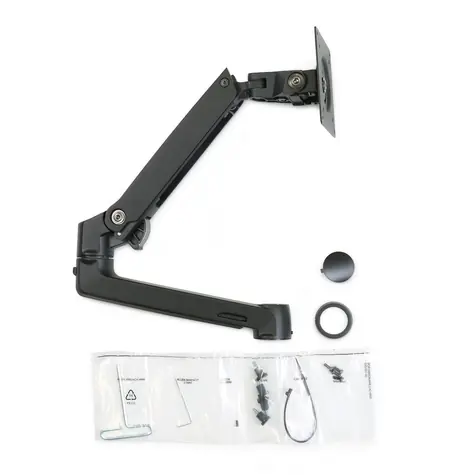 Ergotron LX Dual Stacking Extension Kit černá / Prodlužovací rameno / VESA 75x75 a 100x100 mm