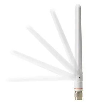 Cisco Dipólová anténa 2,4 GHz/5 GHz bílá / Anténa / 2 dBi / 4 dBi / RP-TNC konektor