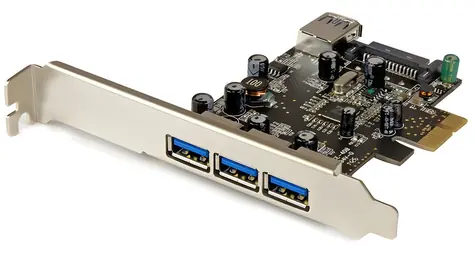 StarTech PCI karta USB 3.0 4 porty / Řadič USB / PCIe / 4x USB-A / Renesas/NEC µPD720202