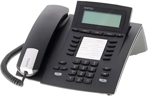 Agfeo ST 22 IP černá / IP telefon / VoIP