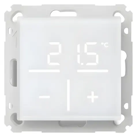 Homematic IP HmIP-WGTC / Nástěnný termostat / Skleněný / Senzor CO2