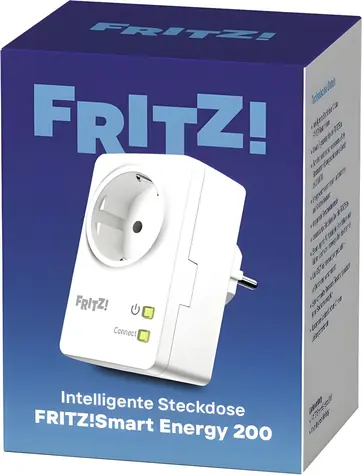 FRITZ! Smart Energy 200 bílá / Chytrá zásuvka / DECT / 2300 W / měření spotřeby