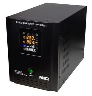 MHPower záložní zdroj UPS 1600W / Záložní zdroj UPS / Čistý sinus / 12V