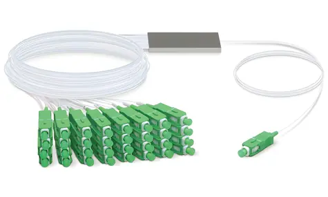 Ubiquiti UFiber Splitter 32 / Optický rozbočovač / 1:32 / SC/APC / 1260-1650 nm / 1,5 m