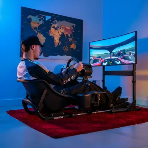 OPLITE Nitrokart Monitor Stand V2 černá / Držák monitoru / pro 1 monitor