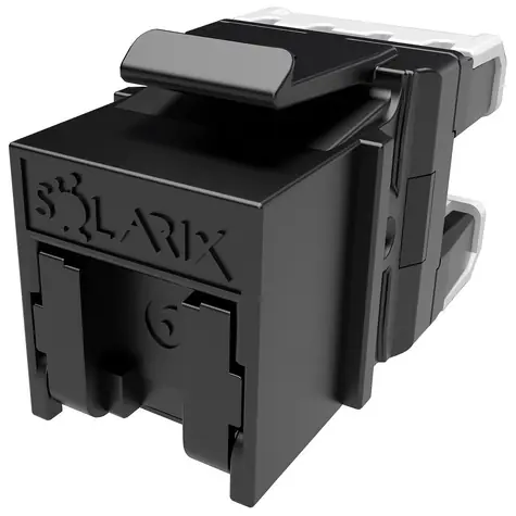 Solarix SXKJ-6-UTP-BK-NA černá / Keystone / CAT6 UTP / rychlozařezávací / 24 ks multipack