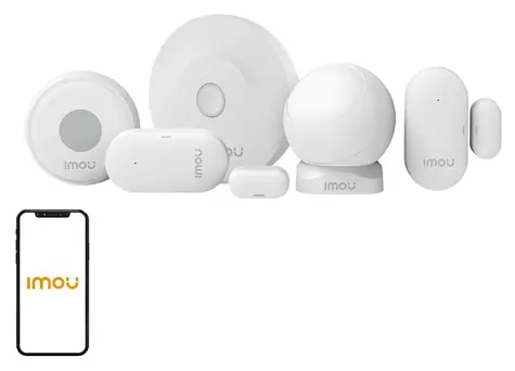 IMOU Zabezpečovací sada ZG2 / Zabezpečovací sada / brána ZG2, senzor pohybu ZP1, 2x ZD1, tlačítko ZE1 / Wi-Fi, ZigBee
