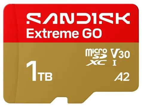 SanDisk Extreme GO microSDXC 1 TB / Paměťová karta / čtení 240 MB/s / zápis 160 MB/s