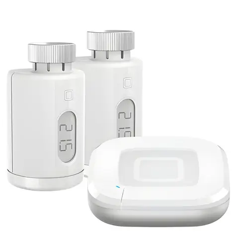 Homematic IP HmIP-SK28 / Startovací sada vytápění / termostatická hlavice / okenní senzor / Alexa / Google Home