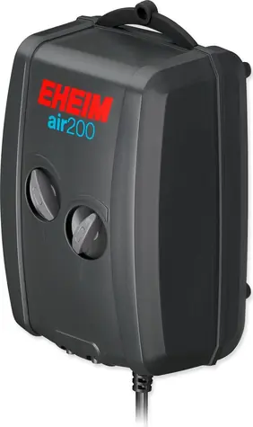 Eheim vzduchovací kompresor 200 / Kompresor do akvária / 2x100 l/h / 3,5 W / 2 výstupy