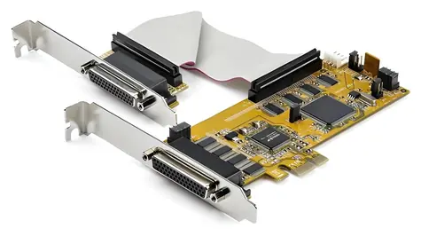 StarTech PCIe karta 8x sériový RS-232 / Řadič / PCIe / 8 portů RS-232 / čipset ASMedia ASM1083