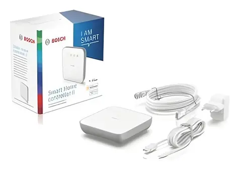 Bosch Smart Home Controller II bílá / Smart home centrála / RJ45 / ZigBee / LAN 10/100 Mb/s / IP20