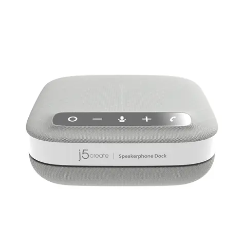 J5Create USB-C 4K Speakerphone Dock / Dokovací stanice / HDMI 4K/60Hz / USB-C / Ethernet / reproduktor a mikrofon