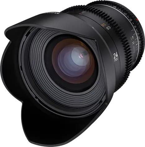 Samyang MF 24mm T1,5 VDSLR MK2 Fuji X / Objektiv / Manuální ostření / Ohnisko 24 mm / Clona T1,5