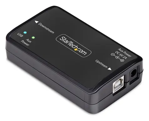 StarTech USB galvanický izolátor 6kV černá / USB izolátor / USB 2.0 / potlačení elektrického rušení / 5 V