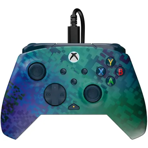 Turtle Beach Rematch Advanced Glitch Green / Gamepad / Xbox/PC / USB-C / Programovatelná tlačítka / 2,5 m kabel