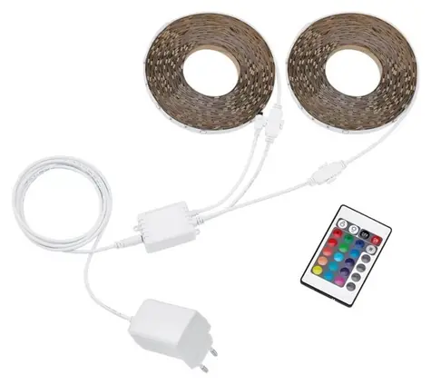 Philips LightStrips 30m RGB Mixed bílá / LED pásek / 22W / dálkové ovládání / IP20