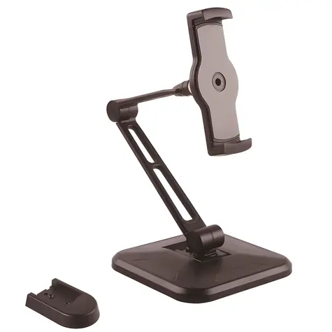 StarTech Držák na tablet stolní i nástěnný / Držák na tablet / 360° otočný / do 12,9” / nosnost 1 kg / černá