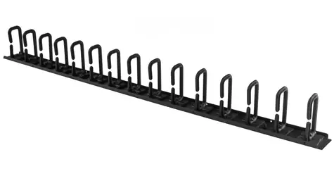 StarTech D-Ring Cable Panel 3ft / Panel pro správu kabelů / 20U / černá