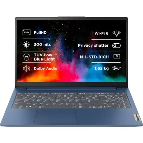 Lenovo IdeaPad Slim 3 15ABR8 modrá / 15.6