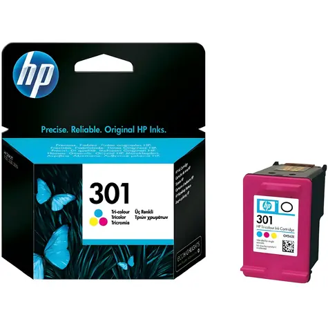 HP CH562EE No.301 barevná / Inkoustová cartridge / pro DeskJet D1000, D2000, D3000