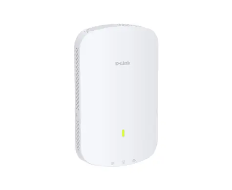 D-Link AX3000 Wall Plate Access Point bílá / Access point / Wi-Fi 6 / PoE / 4x RJ-45