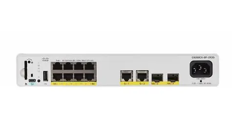 Cisco Catalyst 9000 Compact / Switch / 8x GbE / PoE+ 240W / Network Advantage