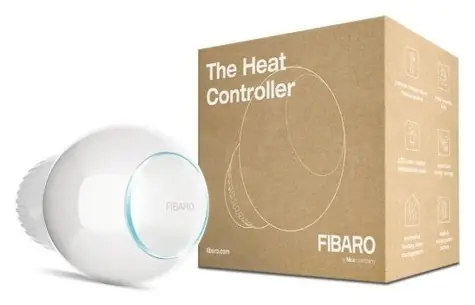 Fibaro FGT-PACK Heat-Control bílá / Radiátorová hlavice / Z-Wave / dálkové ovládání / automatická kalibrace
