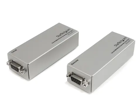 StarTech sériový extender přes Cat 5 stříbrný / Extender / RS-232 / 1x RJ-45