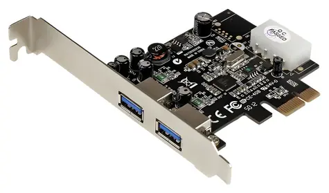 StarTech PCIe karta 2x USB 3.0 UASP / PCIe karta / USB 3.2 Gen 1 / UASP podpora / čipset NEC/Renesas