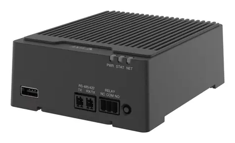 Axis D3110 Mk II černá / Rozbočovač připojení / Kabelové / Integrace senzoru a zvuku / TAA kompatibilní