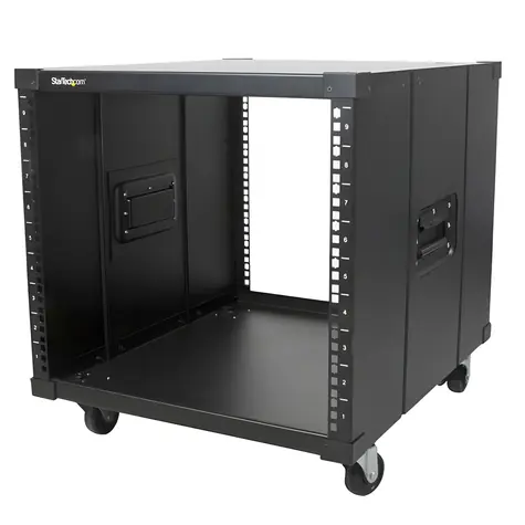 StarTech Portable Server Rack 9U černá / Stojanový rack / 19