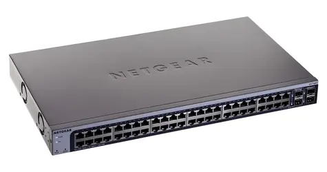 Netgear GS748T v6 / Přepínač / L3 Lite / 48x 10/100/1000 / 2x Gigabit SFP / 2x combo SFP