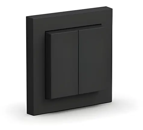 Senic Friends of Hue Smart Switch černá matná / Bezdrátový ovladač / bez baterií / pro Philips Hue
