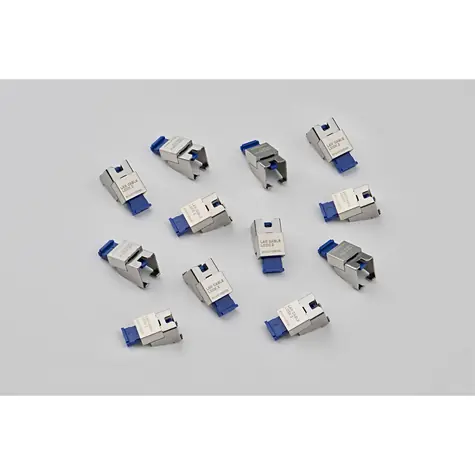 SmartKeeper Basic LAN Cable Lock 2 tmavě modrá / Zámek LAN kabelu / 12 ks