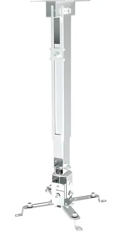 Schwaiger Držák projektoru 430-650 mm bílá / Držák pro projektor / stropní a nástěnný / max. 20 kg