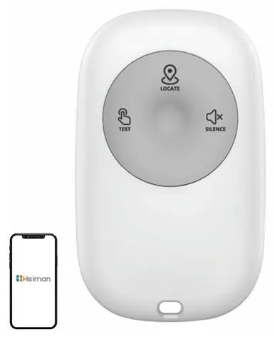 Heiman HM1RC-W Interlinked / Bezdrátový dálkový ovladač / RF868/433 / Tuya Smart Life
